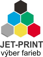 JET-PRINT farebná škála pre rohože s logom